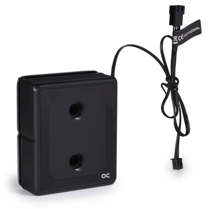 Alphacool Eisblock XPX Aurora Pro CPU-K&uuml;hler - Messing Black Digital RGB image number 3