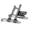 AXAGON PCEA-PSN PCIe adapter with 1x parallel + 2x serial ports - ASIX AX99100 chipset image number null