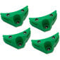 EK Water Blocks EK-Vardar X3M Damper - 4-Pack, green