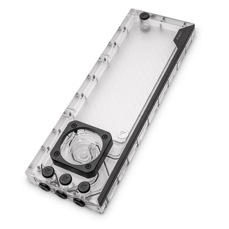 EK Water Blocks EK-Quantum Kinetic3 FLT D5/DDC Ausgleichsbehälter - 360mm, D-RGB, Acryl image number 1