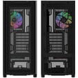 Thermaltake S380 TG ARGB PC-Geh&auml;use, Midi-Tower, ATX, Tempered Glass - inklusive 4x 120-mm-L&uuml;fter, schwarz image number null