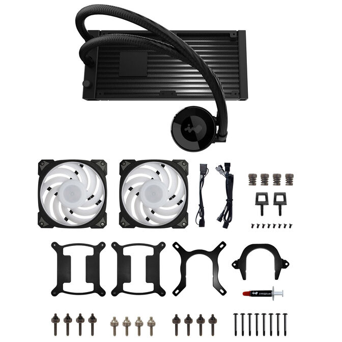 InWin MR24 ARGB AIO Cooler - 240mm, black image number 5