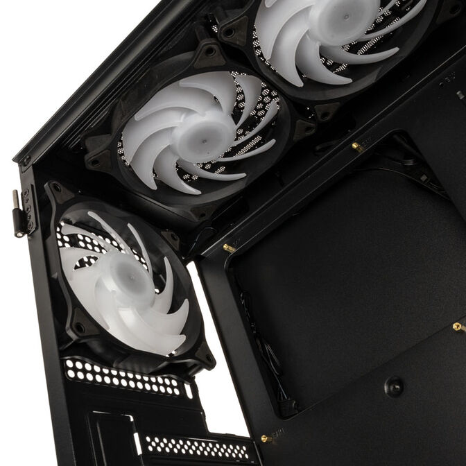 Kolink Observatory MX Mesh ARGB PC Case, Mid Tower - Black/White image number 9