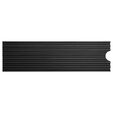 AXAGON CLR-M2L3 passiver M.2-SSD-K&uuml;hlk&ouml;rper - 2280, 3 mm H&ouml;he, Aluminium, schwarz image number null