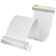 TRYX STRING PCIe 5.0 x16 Riser cabel, 300mm - White image number null