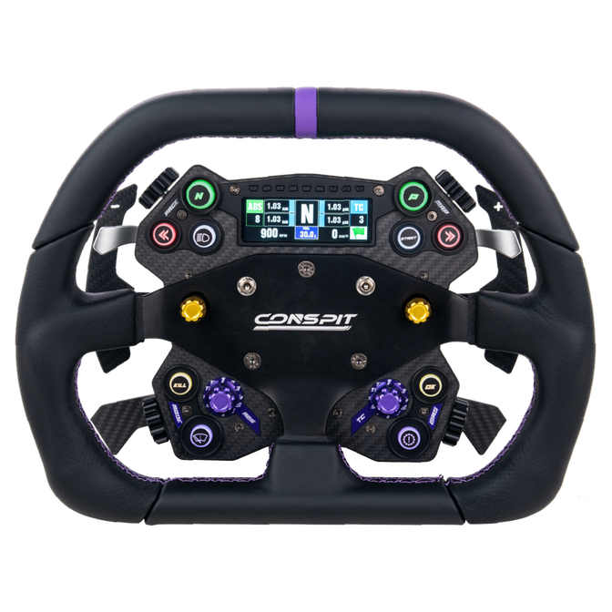 Conspit DX320 Steering Wheel - D-Shape image number 2