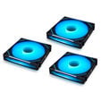 Lian Li UNI FAN SL-INF 140 ARGB Reverse Blade PWM L&uuml;fter, 3er Single L&uuml;fter Pack (Ohne Controller) - 140mm, schwarz image number null