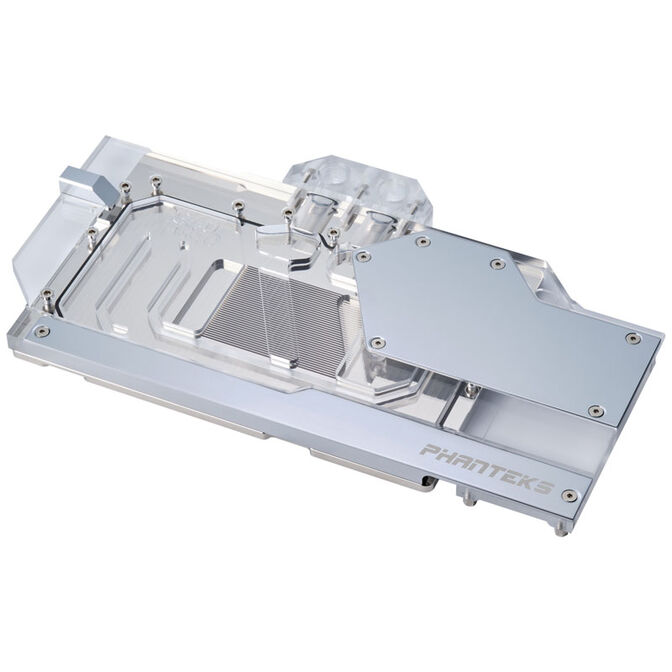PHANTEKS Glacier G40 RTX 4090 Waterblock with Backplate for MSI, D-RGB - chrome image number 1