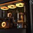 Corsair iCUE Link XD6 RGB Elite LCD Pump Reservoir Combo - black image number null