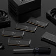 Corsair Dominator Titanium DDR5-7200 RAM, CL34, XMP - 32 GB Dual-Kit, black image number null