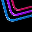 EK Water Blocks EK-Loop Hard Tube 16/12mm Acrylic, bent 90 degrees - 80cm, 6 pieces image number null