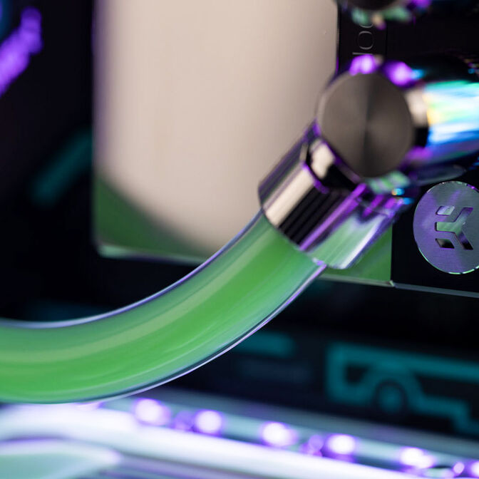 EK Water Blocks EK-Loop Tube 16/10mm - transparent, 3 m image number 2