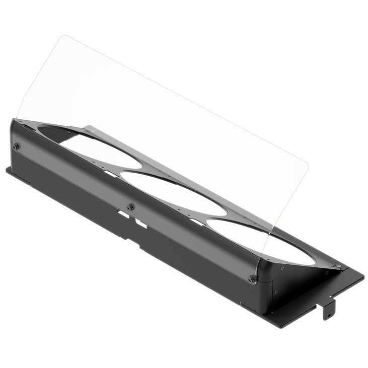 HAVN HS 420 Angled Bottom Fan Bracket - schwarz image number 1
