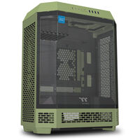 Thermaltake The Tower 600 PC-Geh&auml;use, Midi-Tower, ATX, Tempered Glass - Matcha Green