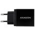 AXAGON ACU-QS24 Charger, 2x USB-A, QC3.0/Smart 5V 1.2A, 24W - black image number null