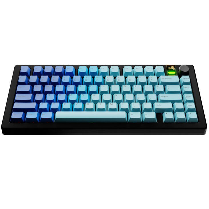 Glorious GPBT Gradient Keycaps, ANSI Layout (US), PBT, Dye-Sub - Ocean image number 1