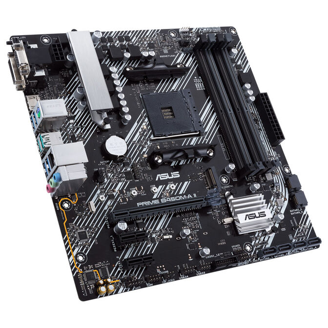 ASUS PRIME B450M-A II, AMD B450 Mainboard - Sockel AM4 image number 1