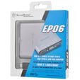 SilverStone SST-EP06C - USB 3.1 Type-C to VGA/USB Type C/USB Type A Adapter Hub image number null