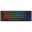 AKKO 3068B Plus Black&Gold Wireless Gaming Tastatur, mechanisch, RGB - V3 Cream Yellow, ISO (DE), schwarz image number null