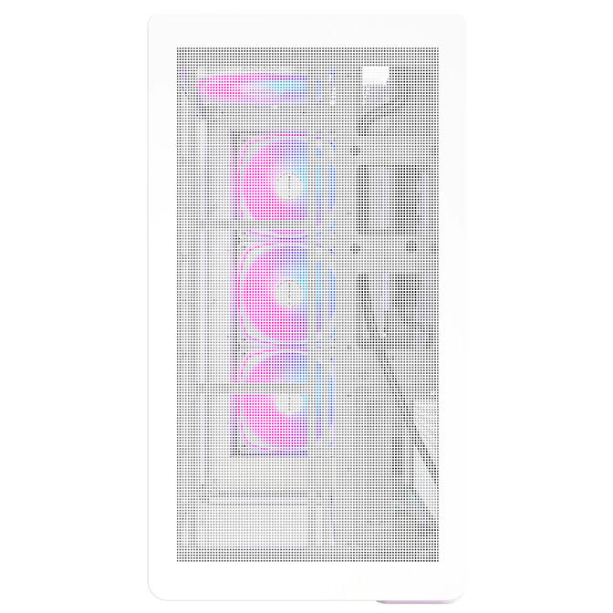 Montech KING 15 PRO PC Case, Mini Case, mATX, Tempered Glass, RGB - white image number 4