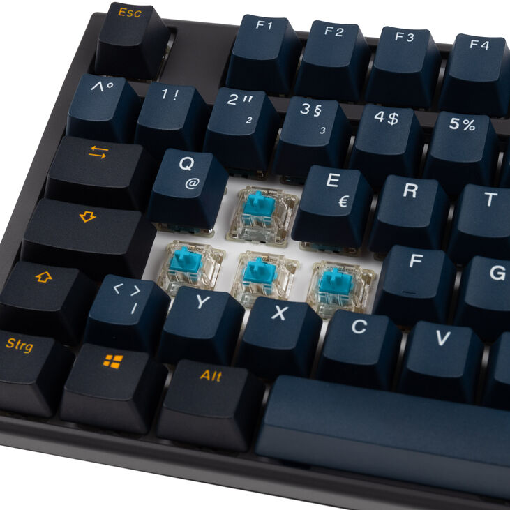 Ducky One 3 Pro Nazca Line Gaming Tastatur, mechanisch, 8.000 Hz, Hot Swap, RGB - Cherry MX2A Blue, ISO (DE) image number 4