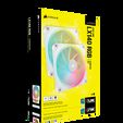Corsair iCUE Link LX140 RGB, PWM Fan, 2-pack - 140mm, white image number null
