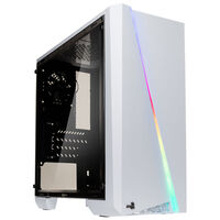 Aerocool Cylon Mini Micro-ATX Case, Acrylic Glass - White Window