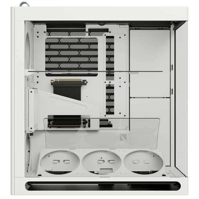 HAVN HS 360 VGPU PC-Geh&auml;use, Midi-Tower, vertikale GPU-Halterung - wei&szlig; image number 7