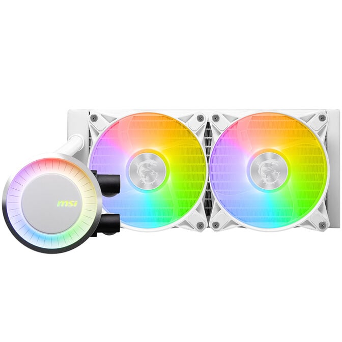 MSI MAG Coreliquid E240 White Kompett-Wasserk&uuml;hlung - 240 mm image number 5