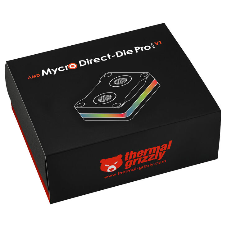 Thermal Grizzly AMD Mycro Direct-Die Pro RGB V1 CPU Water Cooler image number 4