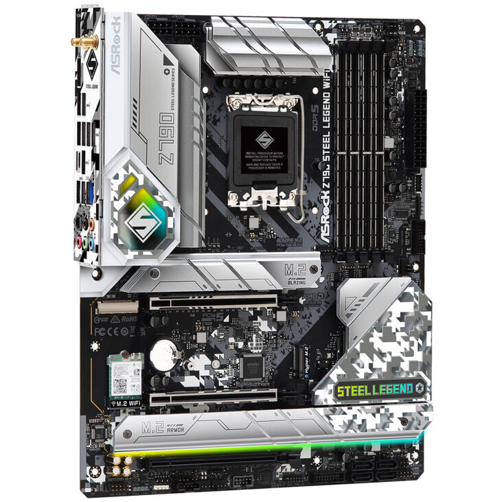 ASRock Z790 Steel Legend WIFI, Intel Z790 Mainboard - Sockel 1700, DDR5 image number 1