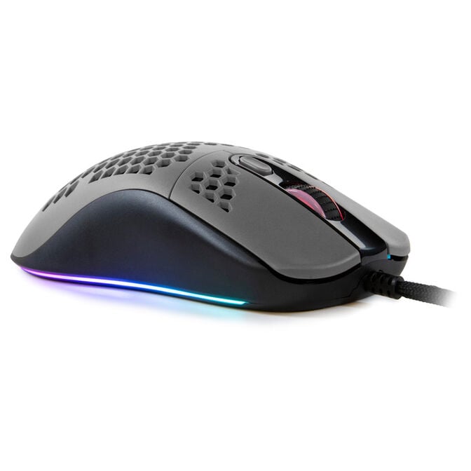 Arozzi Favo Ultra Light Gaming Mouse - black/grey image number 2
