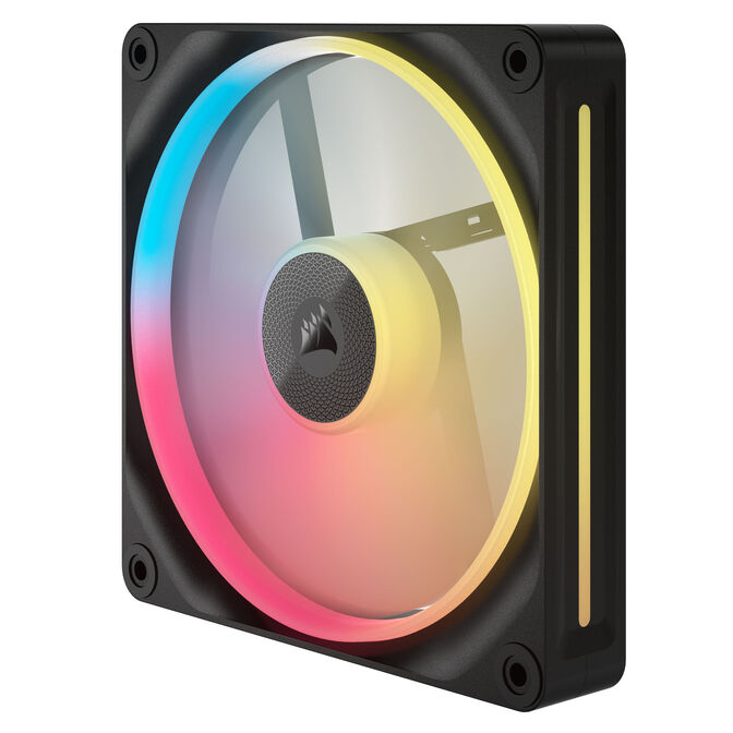 Corsair iCUE Link LX140-R RGB L&uuml;fter, PWM - 2er-Pack, 140mm, schwarz image number 6