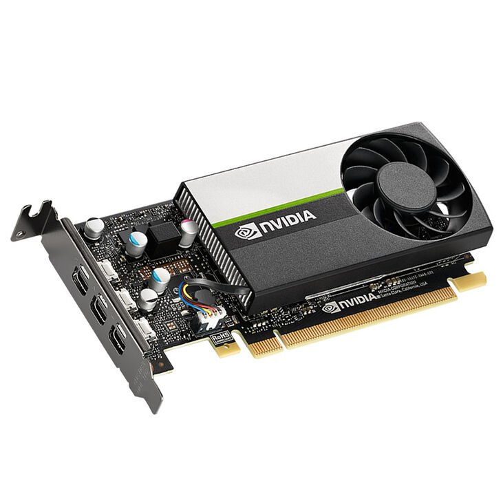 PNY Quadro T400, 4096 MB GDDR6, 3x mini DP image number 0