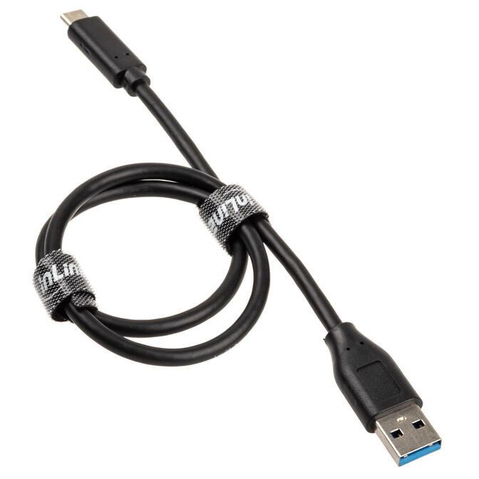InLine USB 3.2 Gen.2 Cable, Type C to A Male/Male, black - 0.5m image number 1