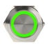 DimasTech Vandalismusschalter/-taster 25mm - Silverline - grün image number null