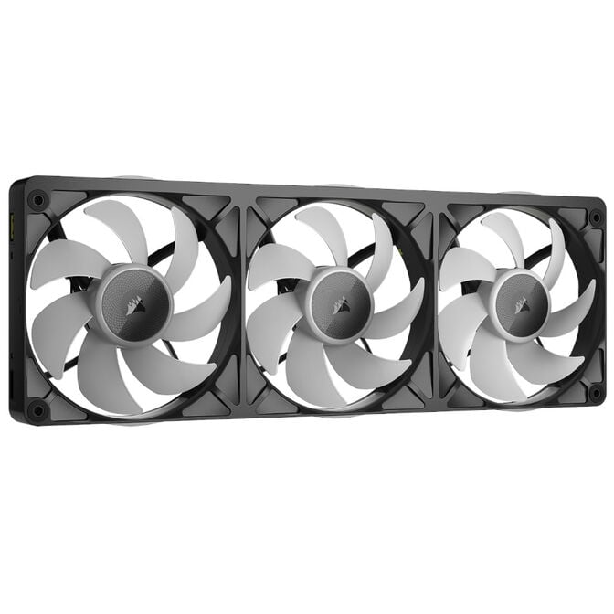 CORSAIR iCUE LINK RX360 II Unified Frame RGB Triple-Fan PWM-L&uuml;fter, 2.100U/min - mit Controller, schwarz image number 3