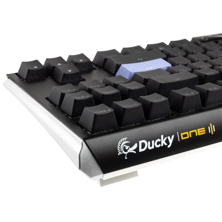Ducky One 3 Classic Black/White TKL Gaming Tastatur, RGB LED - MX-Brown (US) image number 6