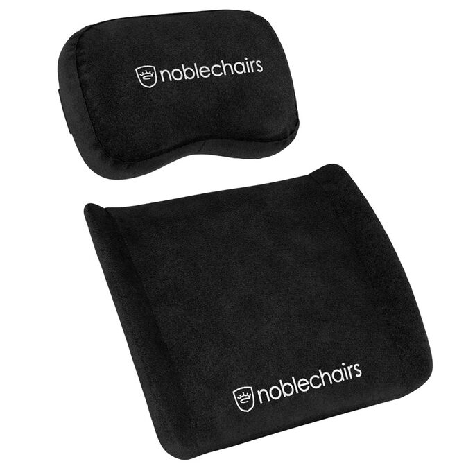 noblechairs Memory Foam Pillow Set - black image number 1