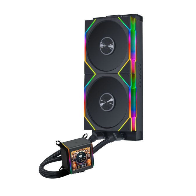 Lian Li Galahad II LCD 280 TL Wireless AIO Cooler - Black image number 2