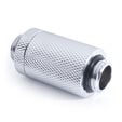 Alphacool ES D-Plug, 31,5-46,5mm, G1/4 AG auf G1/4 AG - chrome image number null