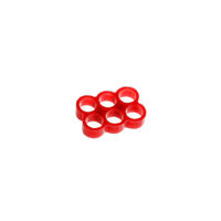 E22 6-Slot Stealth Cable Comb - red