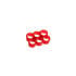 E22 6-Slot Stealth Kabelkamm - rot image number null