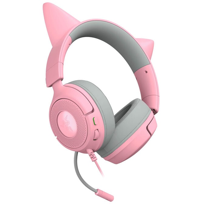 Razer Kraken Kitty V3 X Gaming Headset, wired, 7.1 surround - quartz image number 2