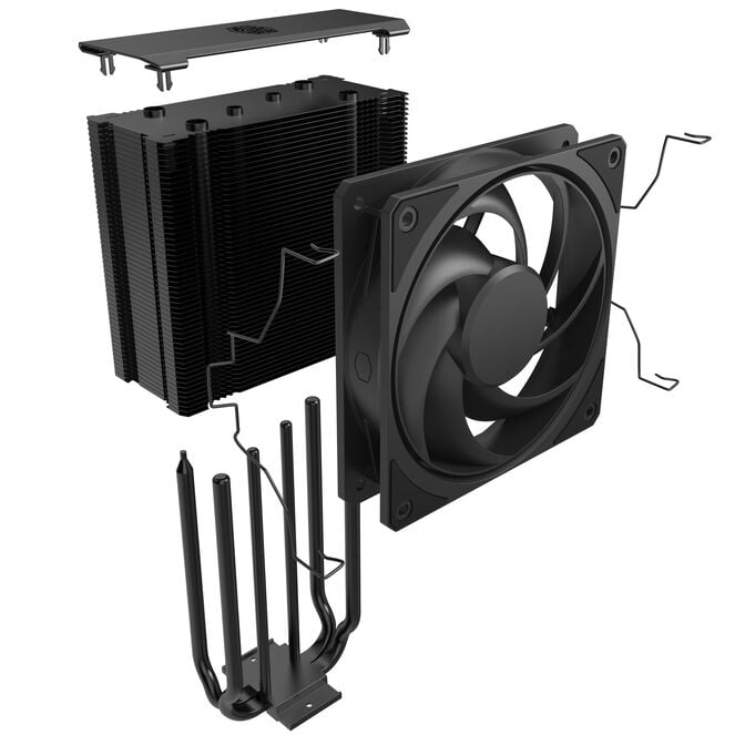 Cooler Master Hyper 212 3DHP CPU-K&uuml;hler, Intel und AMD - schwarz image number 10