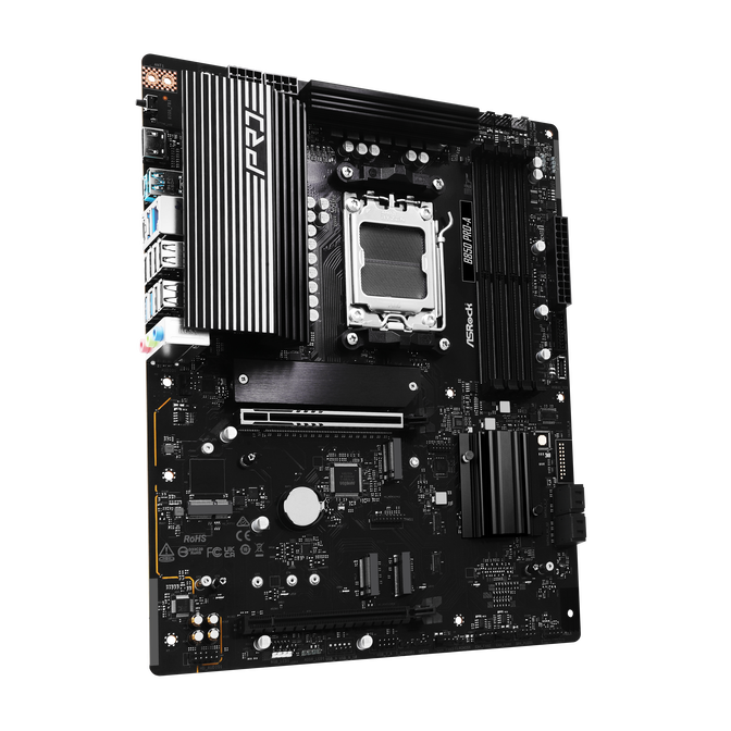 ASROCK B850 Pro-A motherboard, socket AM5, AMD B850, ATX, DDR5 image number 1