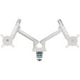 Alterzone Arm Duo Aluminium Monitor Mount - white image number null