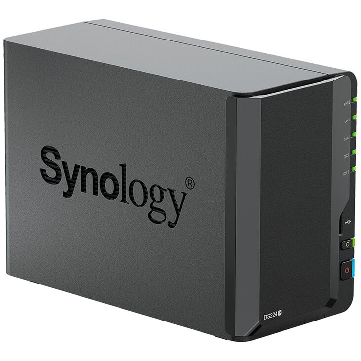 Synology DiskStation DS224+ NAS, 2GB RAM, 2x Gb LAN - 2-Bay image number 0