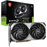 MSI GeForce RTX 4070 Ventus 2X E 12G OC, 12288 MB GDDR6X
