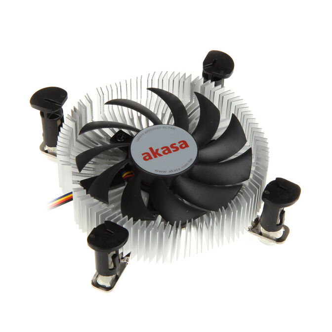 Akasa AK-CC7122BP01 Low Profile CPU-K&uuml;hler - 74mm image number 0